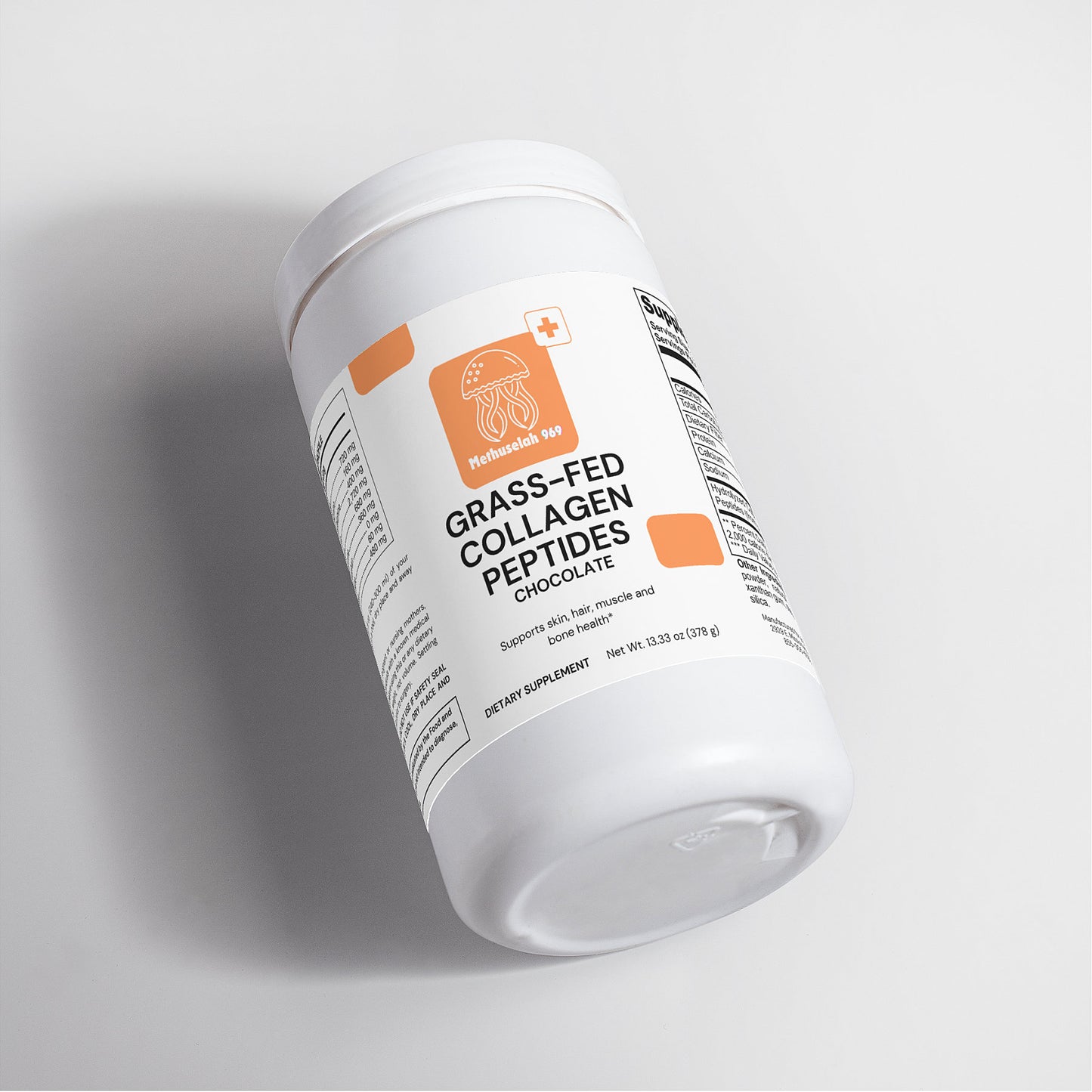 Grass-Fed Collagen Peptides Powder ME 969 (Chocolate)